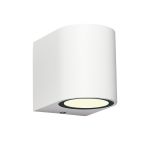 Kandanchu Round Wall Lamp, 1 x GU10, IP54, Sand White, 2yrs Warranty