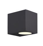 Kandanchu Square Wall Lamp, 1 x GU10, IP54, Anthracite, 2yrs Warranty