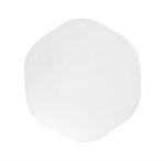 Bora Bora Wall Light 14.4cm Hexagonal 6W LED 3000K, 540lm, Matt White, 3yrs Warranty