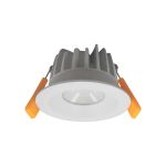 Beck 10 M, 10W, White LED Recessed Downlight, Cut Out 70mm, 780lm, 24° Deg, 3000K, IP65, INTEGRATED DRIVER, 3yrs Warranty