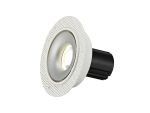 Bolor T 10 Dimmable Tridonic 10W 631lm 2700K 36°, White/Silver IP20 Trimless Fixed Recessed Spotlight , NO DRIVER REQUIRED, 5yrs Warranty