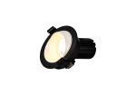 Bonia 10 Dimmable Tridonic 10W 632lm 2700K 24°, Black/White 27° Angled Round Downlight , NO DRIVER REQUIRED, 5yrs Warranty