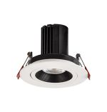 Bono 10 Dimmable Tridonic 10W 632lm 2700K 24°, White IP20 Round Adjustable Recessed Spotlight , NO DRIVER REQUIRED, 5yrs Warranty