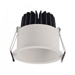 Bibi 10, 10W, 250mA, White LED Deep Recessed Adj. Downlight, Cut Out 83mm, 750lm, 36° Deg, 2700K, IP44, DRIVER NOT INC., 5yrs Warranty