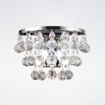 Atla Wall Lamp 2 Light G9 Switched Polished Chrome/Crystal