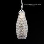 Kudo Crystal Drum Non-Electric SHADE ONLY Polished Chrome/Crystal