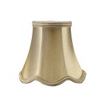 Onida Clip-On Fabric Shade Gold Shimmer Finish 70/130mm x 120mm