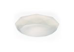 Diamante 39cm Flush Ceiling 21W LED 5000K,2100lm,White Acrylic,3yrs Warranty