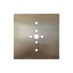 Bahia Flush Mount Plate Kit For M5233 / M5235 Bronze