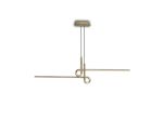 Cinto Linear Pendant 24W LED, 3000K, 1950lm, Antique Brass, 3yrs Warranty