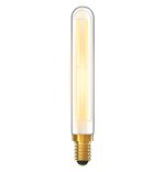 Classic Deco LED 185mm Tubular Line E14 Dimmable Lamp 4W 4000K Natural White, 300lm, Clear Glass, 3yrs Warranty