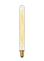 Classic Deco LED 280mm Tubular Line E14 Dimmable Lamp 6W 4000K Natural White, 500lm, Clear Glass, 3yrs Warranty