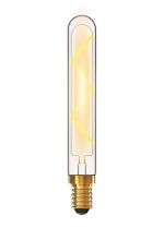 Classic Deco LED 185mm Tubular Z E14 Dimmable Lamp 4W 2700K Warm White, 300lm, Clear Glass, 3yrs Warranty