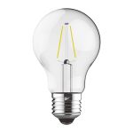 Value Classic LED GLS E27 2W Cool White Lamp, 4000K, 250lm, Clear Finish
