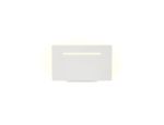 Toja 20cm Linear Wall Lamp Rectangular, 8W LED, 3000K, 720lm, White, 3yrs Warranty