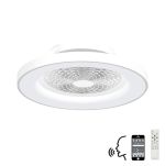 Tibet 65cm 70W LED Dimmable Ceiling Light With 35W DC Fan With Single Speed Reverse,Remote, APP & Alexa/Google Voice, 7700lm, White, 5yrs Warranty