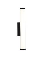 Acqua Wall Lamp Large, 1 x 12W LED, 4000K, 848lm, IP44,Sand Black, 3yrs Warranty