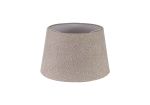 Alessandro Round, 35x22cm Fabric Shade (F), Multi/White Laminate