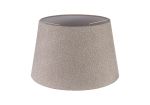 Alessandro Round, 45x28cm Fabric Shade (H), Multi/White Laminate