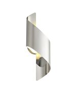 Allegra Wall Lamp Small, 1 x 8W LED, 3000K, 640lm, Silver/Polished Chrome, 3yrs Warranty