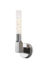 Belluno 1 Light Wall, E27, IP44, Satin Nickel