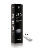 Axis Ultra White Kit 4x18 LED Rigid Strips (6W)