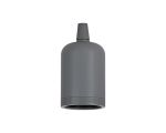 Briciole 4.7cm Lampholder Kit, Warm Grey, E27 c/w Cable Clamp & Deeper Shade Ring, Suitable For Shades & Cages