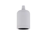 Briciole 4.7cm Lampholder Kit, White, E27 c/w Cable Clamp, Suitable For Shades & Cages