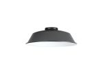 Briciole Round 25cm Lampshade With Angled Sides, Black Chrome