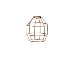 Briciole Hexagon 14cm Wire Cage Shade, Rose Gold