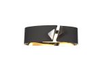 Cavinona Wall Lamp, 1 x 10W LED, 3000K, 700lm, Sand Anthracite/Polished Chrome, 3yrs Warranty