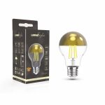Classic Deco Gold Top GLS A60 Lamp, E27 4W, 2700K, 330lm, 3yrs Warranty