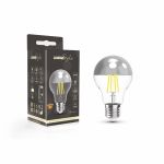 Classic Deco Silver Top GLS A60 Lamp, E27 4W, 2700K, 330lm, 3yrs Warranty