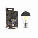 Classic Deco Black  Top GLS A60 Lamp, E27 4W, 2700K, 330lm, 3yrs Warranty
