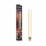 Classic Deco LED 280mm Tubular Line, E27 Dimmable Lamp 6W 4000K Natural White, 500lm, Clear Glass, 3yrs Warranty
