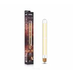 Classic Deco LED 280mm Tubular Line, E27 Dimmable Lamp 6W 2700K Warm White, 500lm, Clear Glass, 3yrs Warranty