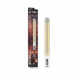 Classic Deco LED 280mm Tubular Line E14 Dimmable Lamp 6W 4000K Natural White, 500lm, Smoke Glass, 3yrs Warranty