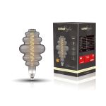 Classic Style LED Type B E27 Dimmable Lamp 220-240V 4W 2100K, 120lm, Smoke Finish, 3yrs Warranty