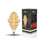 Classic Style LED Type B E27 Dimmable Lamp 220-240V 4W 2100K, 200lm, Amber Finish, 3yrs Warranty