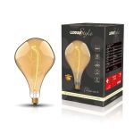 Classic Style LED Type D E27 Dimmable Lamp 220-240V 4W 2100K, 200lm, Amber Finish, 3yrs Warranty