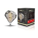 Classic Style LED Type E E27 Dimmable Lamp 220-240V 4W 2100K, 120lm, Smoke Finish, 3yrs Warranty