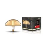 Classic Style LED Type J E27 Dimmable Lamp 220-240V 4W 2100K, 200lm, Amber Finish, 3yrs Warranty