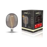 Classic Style LED Type M E27 Dimmable Lamp 220-240V 4W 2100K, 120lm, Smoke Finish, 3yrs Warranty