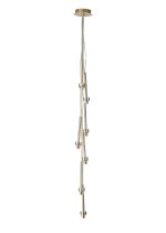Giuseppe 15cm French Gold 7 Light G9 Universal 1.5m Cluster Pendant (FRAME ONLY), For A Vast Range Of Glass Shades