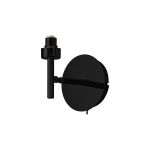 Giuseppe Satin Black 1 Light Adjustable G9 Switched Wall Lamp (FRAME ONLY), For A Vast Range Of Glass Shades (Up To 200g & 150mm Height)