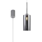 Giuseppe 10cm Single Pendant 2m, 1 x G9, Polished Chrome/Chrome Type A Shade