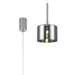 Giuseppe 15cm Single Pendant 2m, 1 x G9, Polished Chrome/Chrome Type C Shade