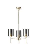 Giuseppe 52cm Telescopic/Semi Flush, 3 x G9, French Gold/Chrome Type B Shade