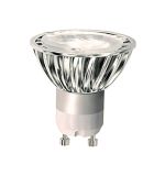 High Power LED 5W GU10 Warm White Lamp, 2700K 212lm 38°
