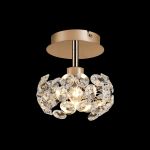 Hiphonic 17cm 1 Light G9 Surface Light With French Gold/Crystal Shade